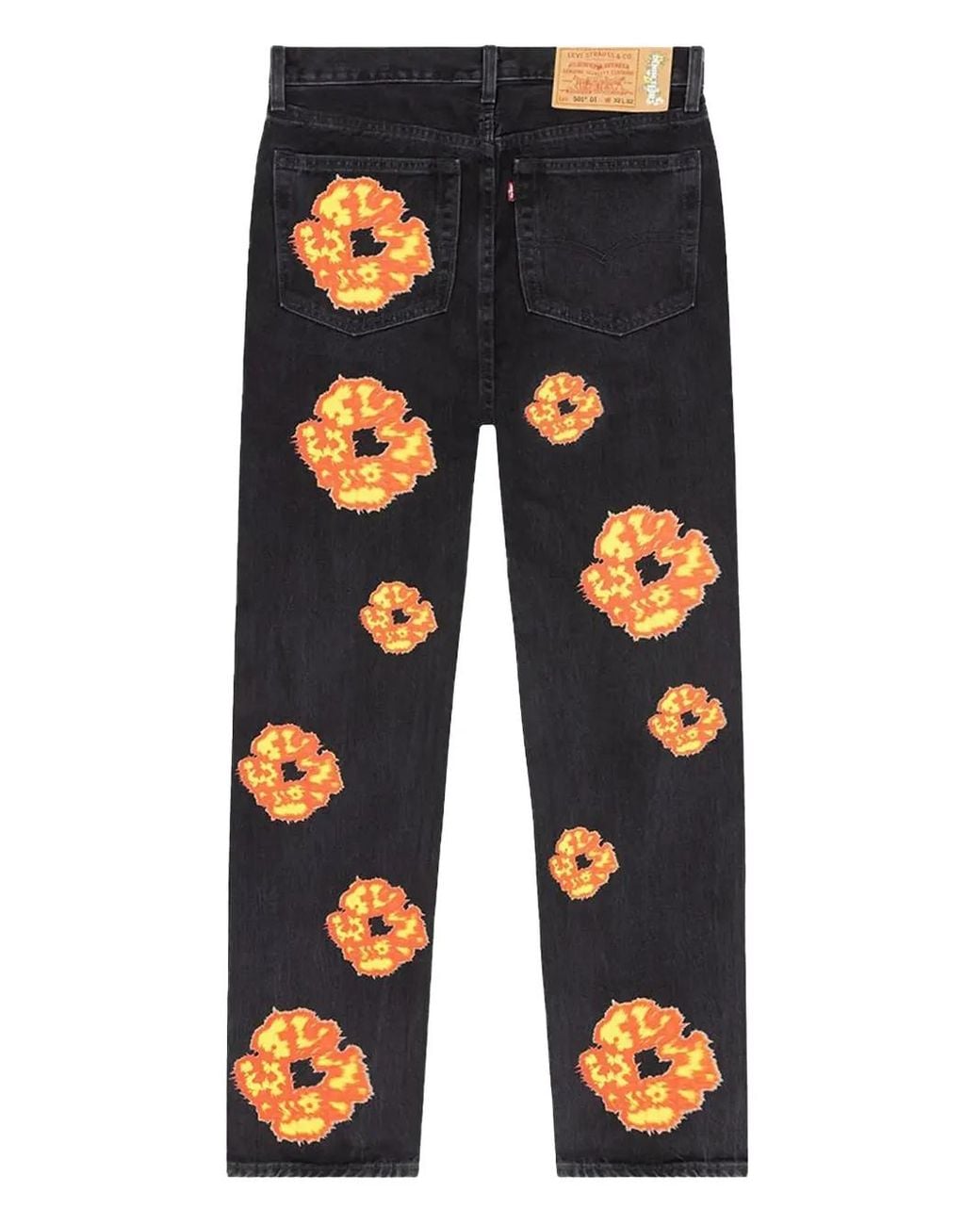 DENIM TEARS Blue 501 "Offset- Jeans for men