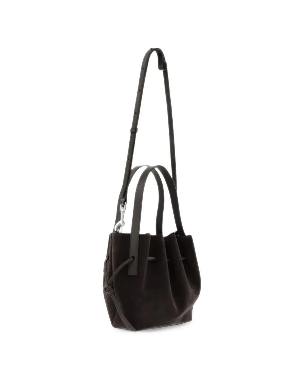 Yuzefi Black Mini Scallop Tote Bag