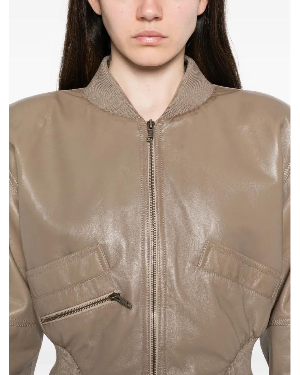 Chloé Natural Cropped Blouson