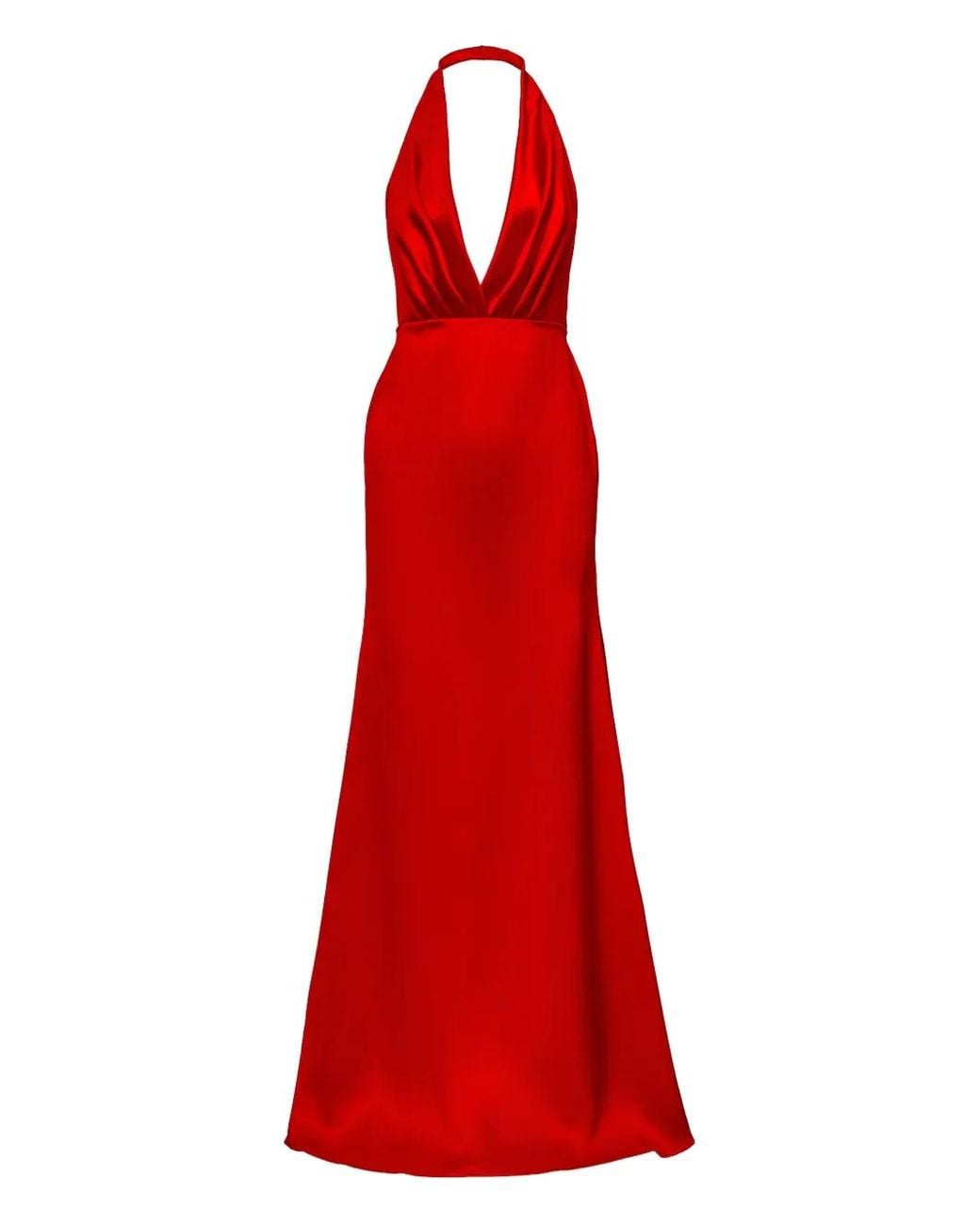 Il Volo Red Belle Maxi Dress