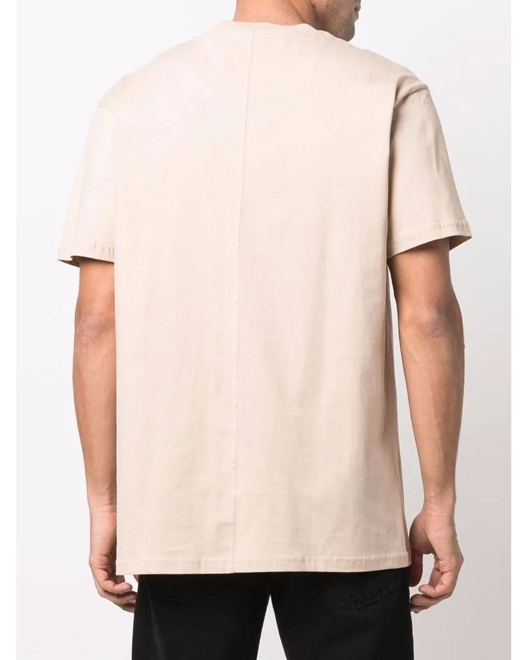 Philipp Plein T-Shirt Met Ronde Hals En Print in het Blue