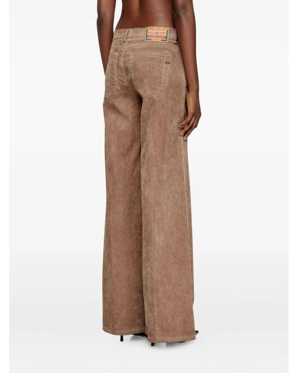 DIESEL Brown 1978 D-Akemi Flared Jeans