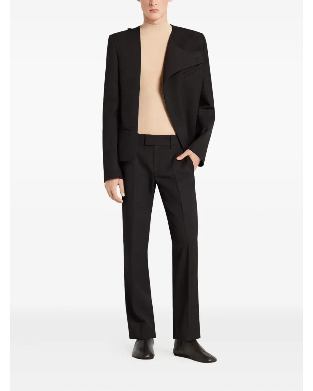Courreges Black Buckle Jacket for men