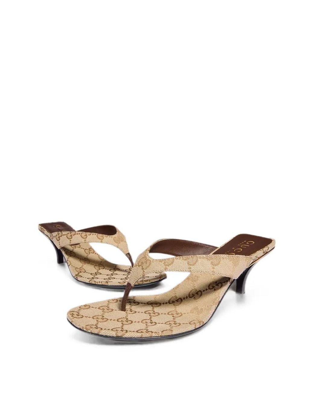 Gucci Vittoria String in het Metallic