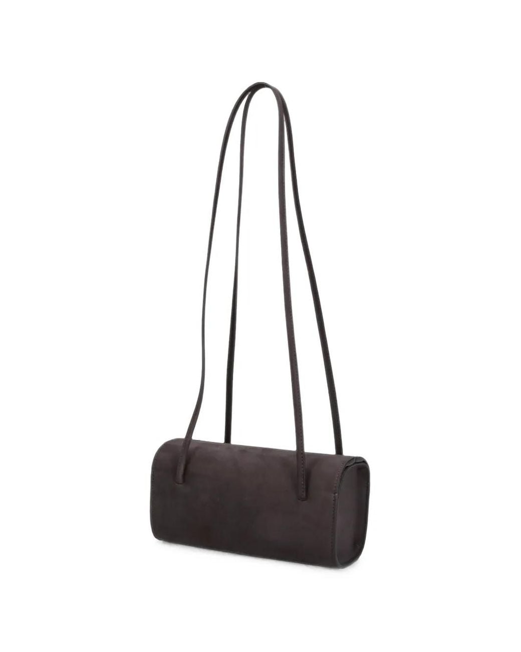 Faune Black Mie Nubuck Shoulder Bag