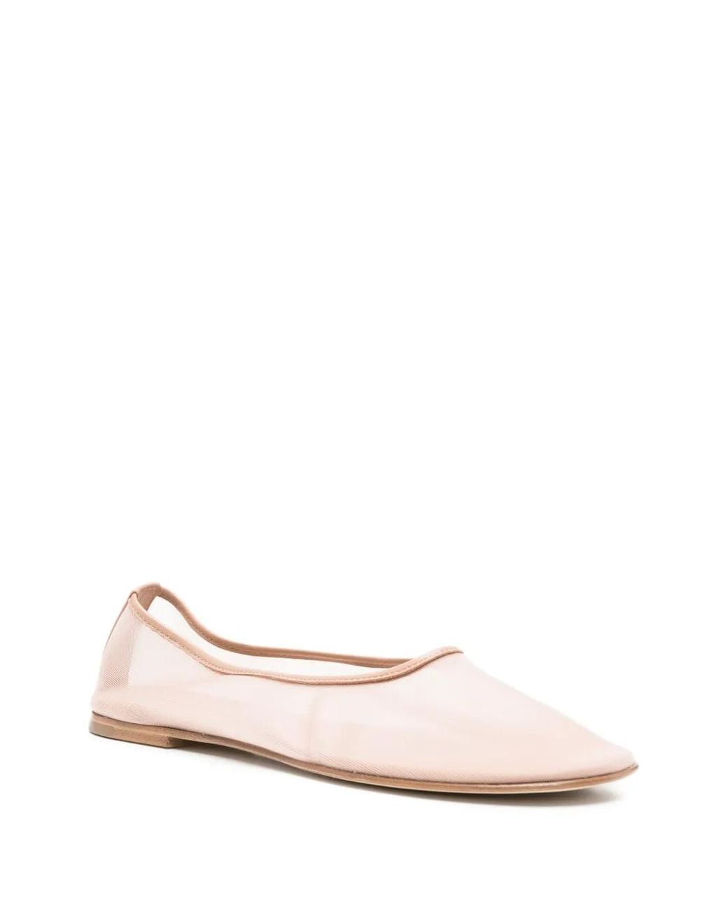 Dear Frances Pink Round-Neck Ballet Flat