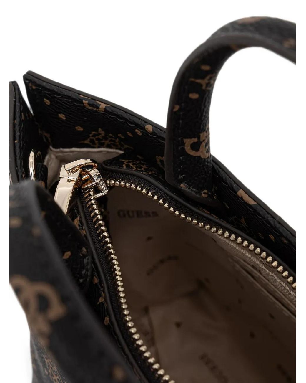 Guess Black Emelie Logo Tote Bag