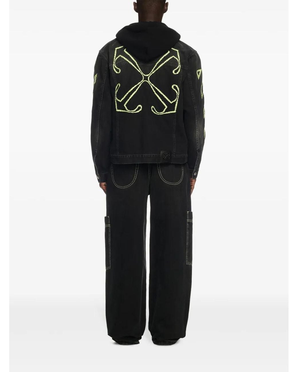 Off-White c/o Virgil Abloh Black Off Omya18Qs25Den0021350 for men