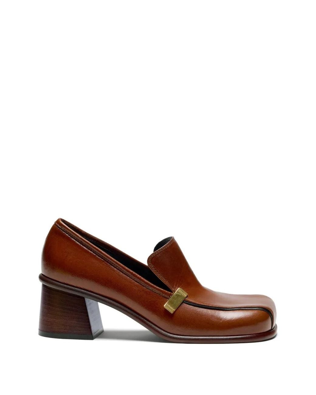 Proenza Schouler Brown Esme Loafers