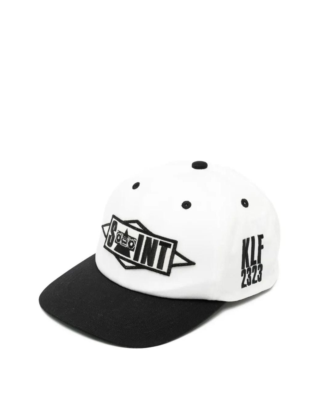 SAINT Mxxxxxx White Logo-Embroidered Cap for men