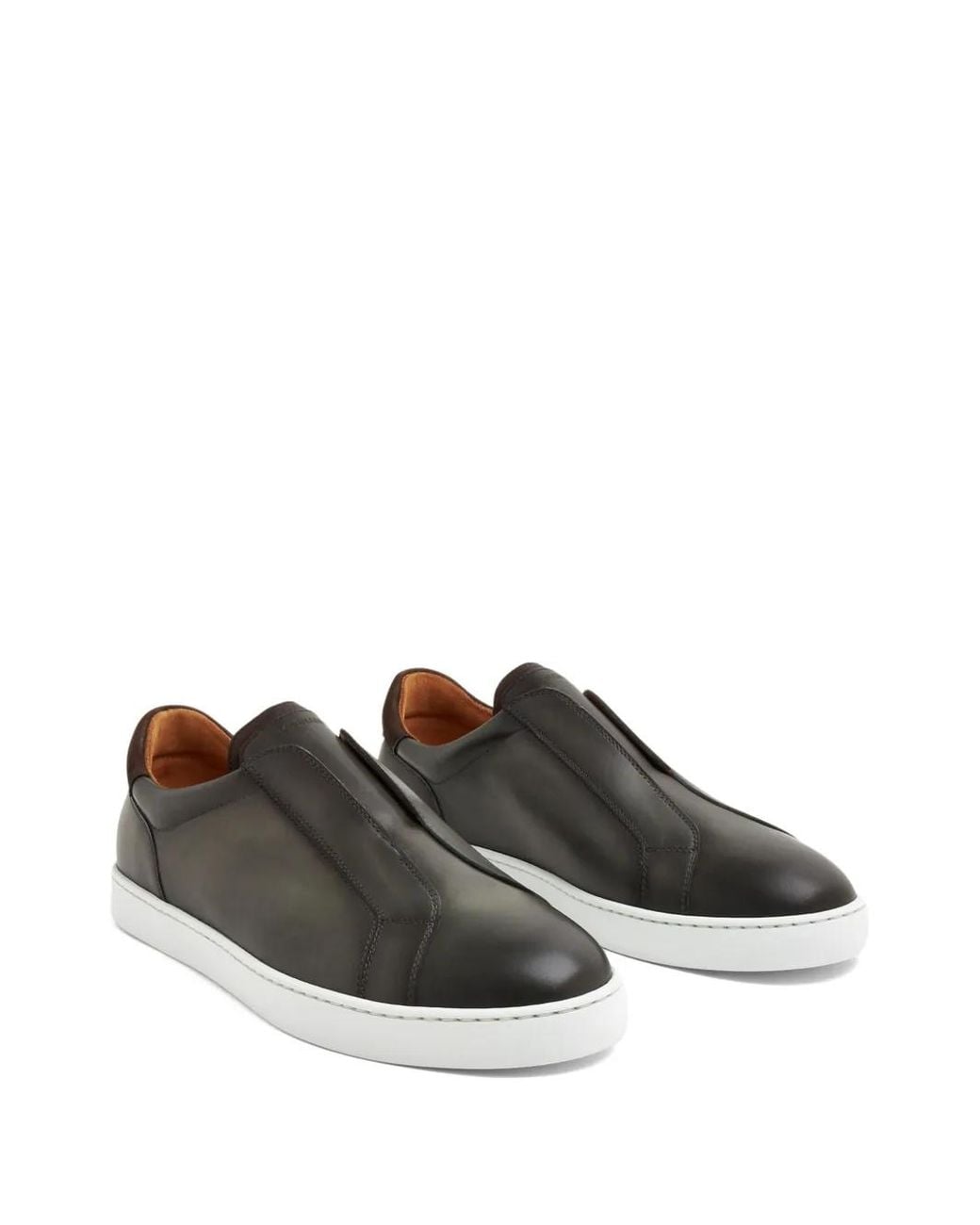 Magnanni Shoes Gray Gasol Low-Top Sneakers for men