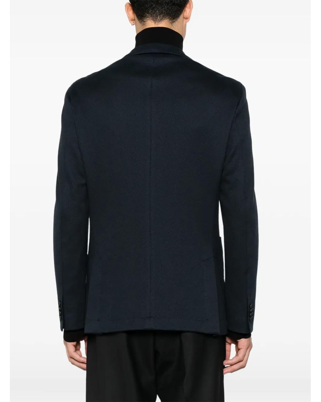 Blazer À Revers Cranté Boss pour homme en coloris Blue