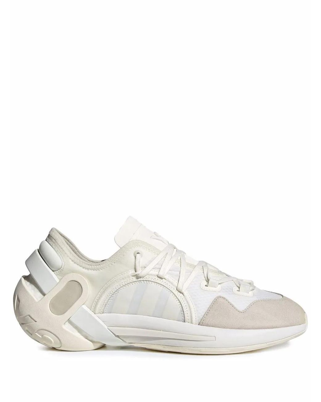 Y-3 White Idoso Boost Low-Top Sneakers