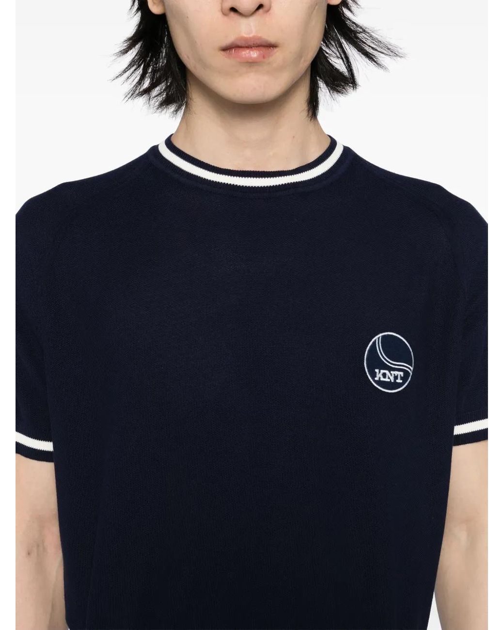 Kiton Blue Knt Sweater for men