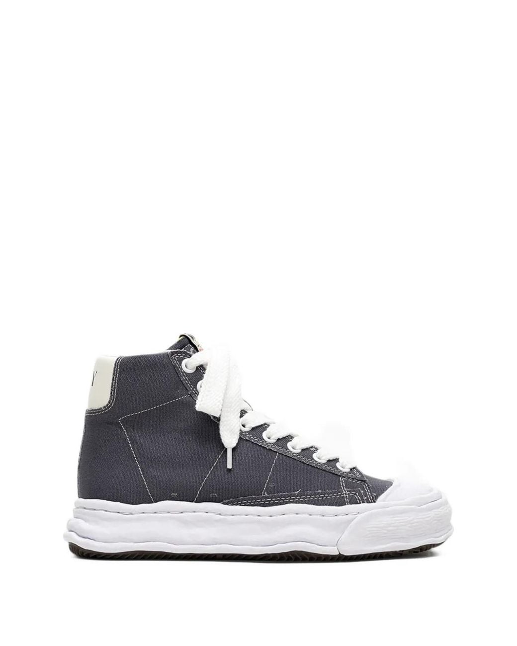 Maison Mihara Yasuhiro White Jackson Og Sole Canvas High-Top Sneakers for men