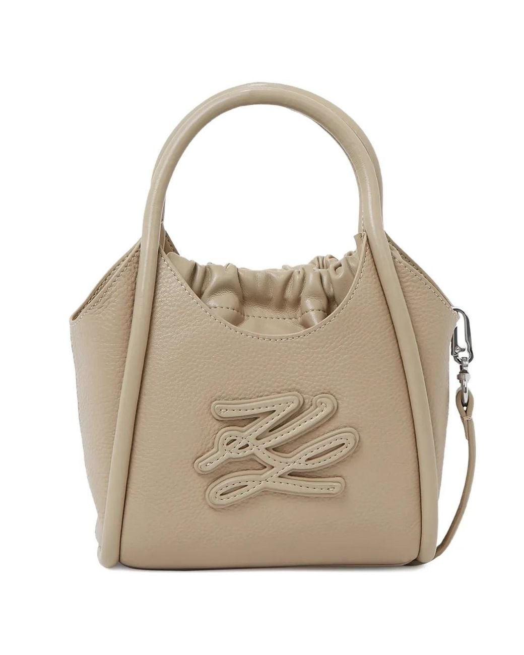 Karl Lagerfeld Natural Mini Sac À Main K/Autograph