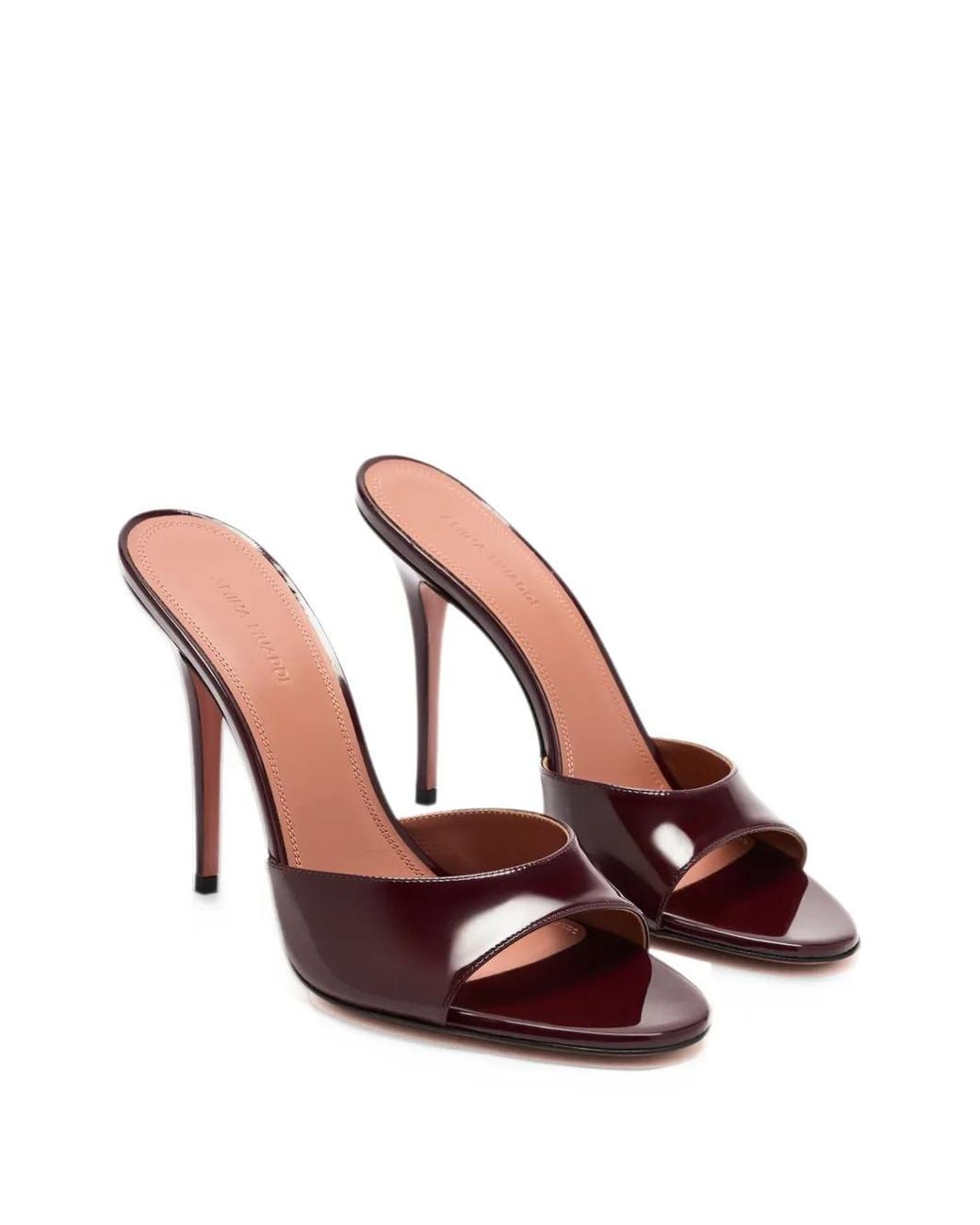 AMINA MUADDI Pink Elodie Sandals