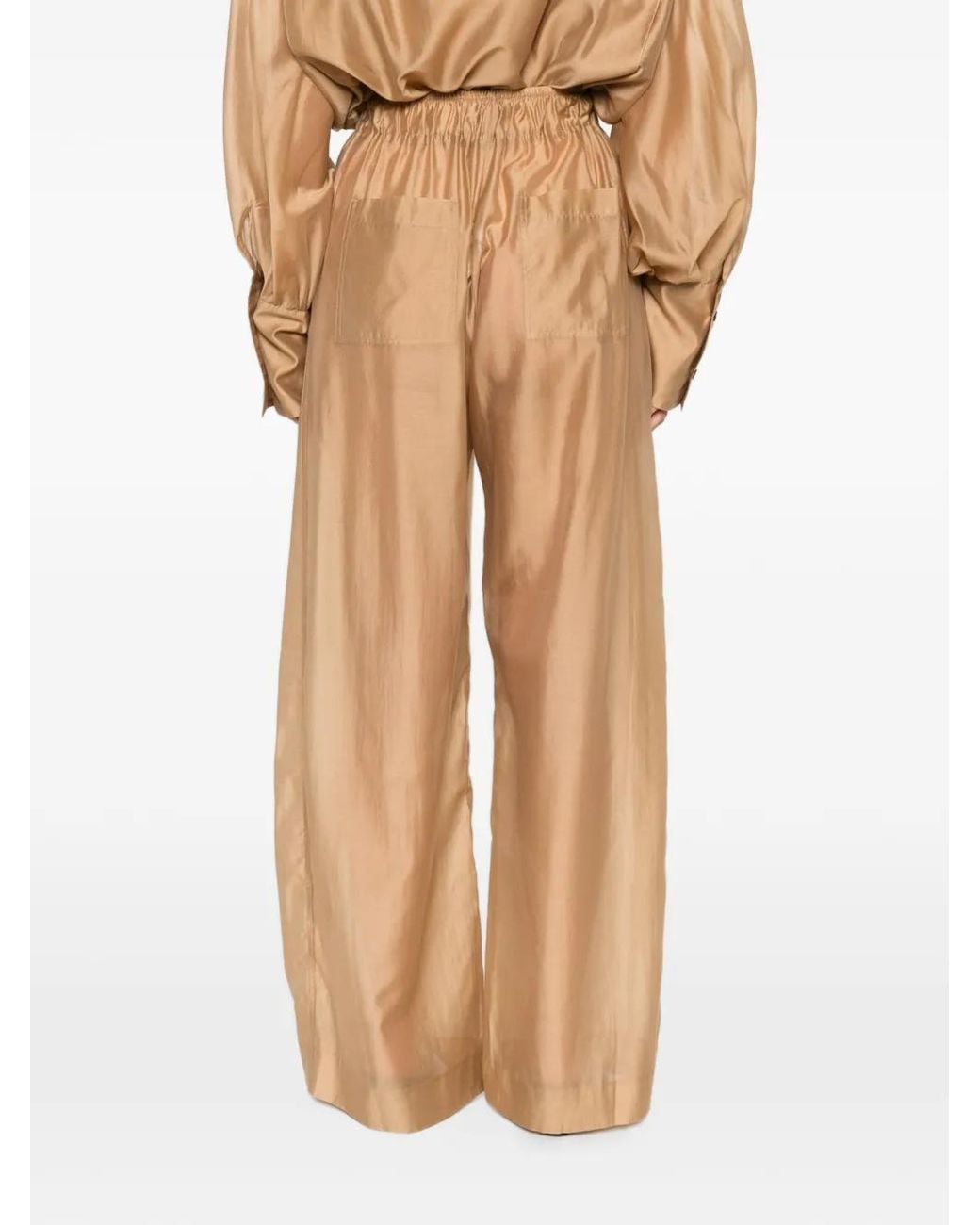 Thelatest White Elasticated Trousers