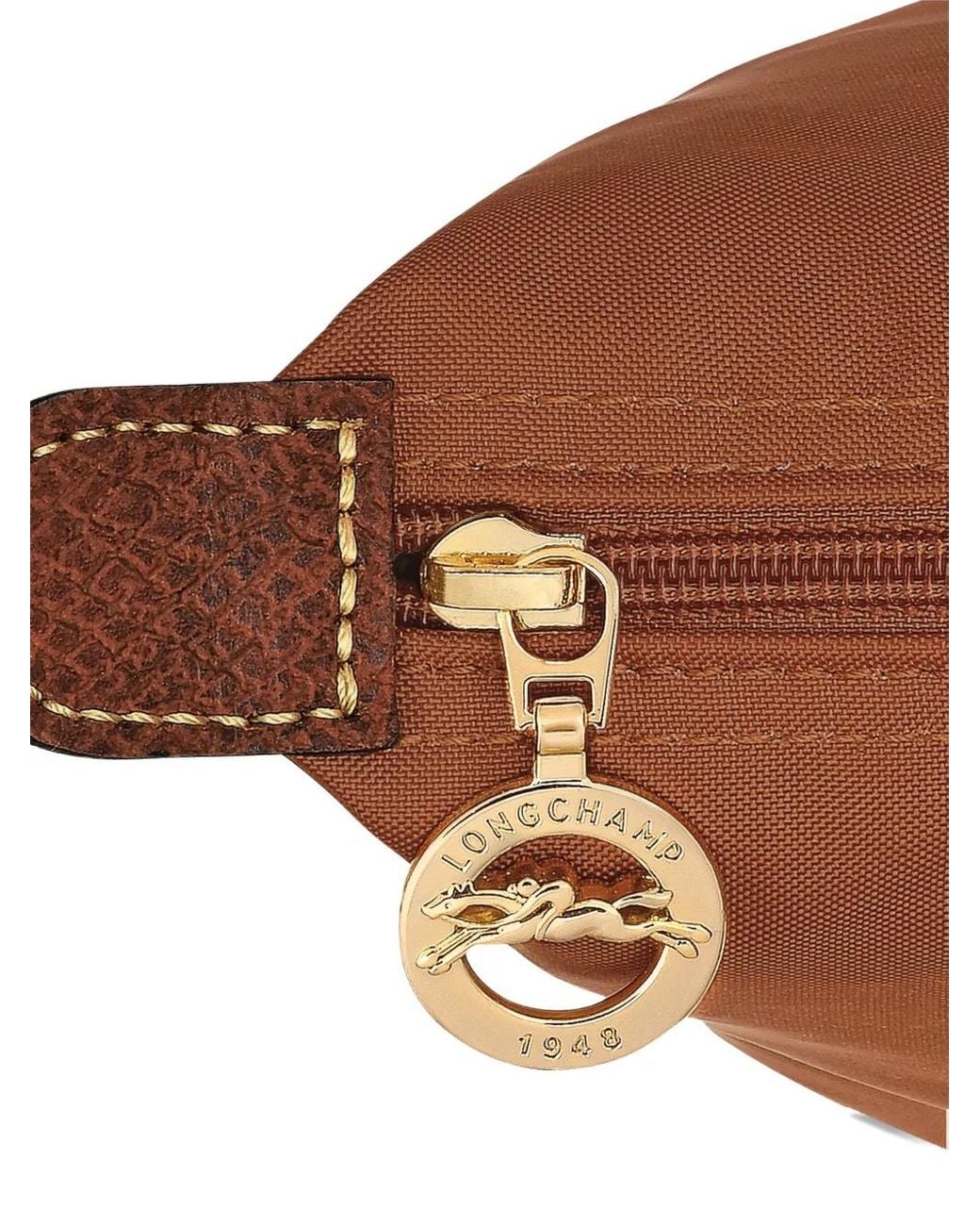 Longchamp Brown Medium Le Pliage Original Backpack