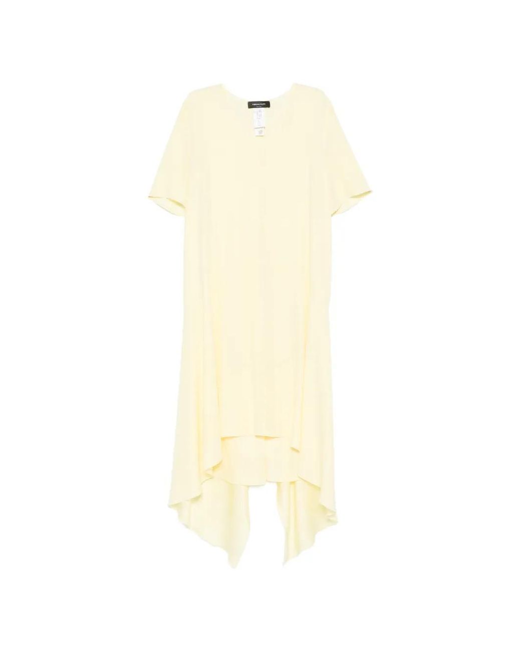 Fabiana Filippi White Viscose Acetate Dress
