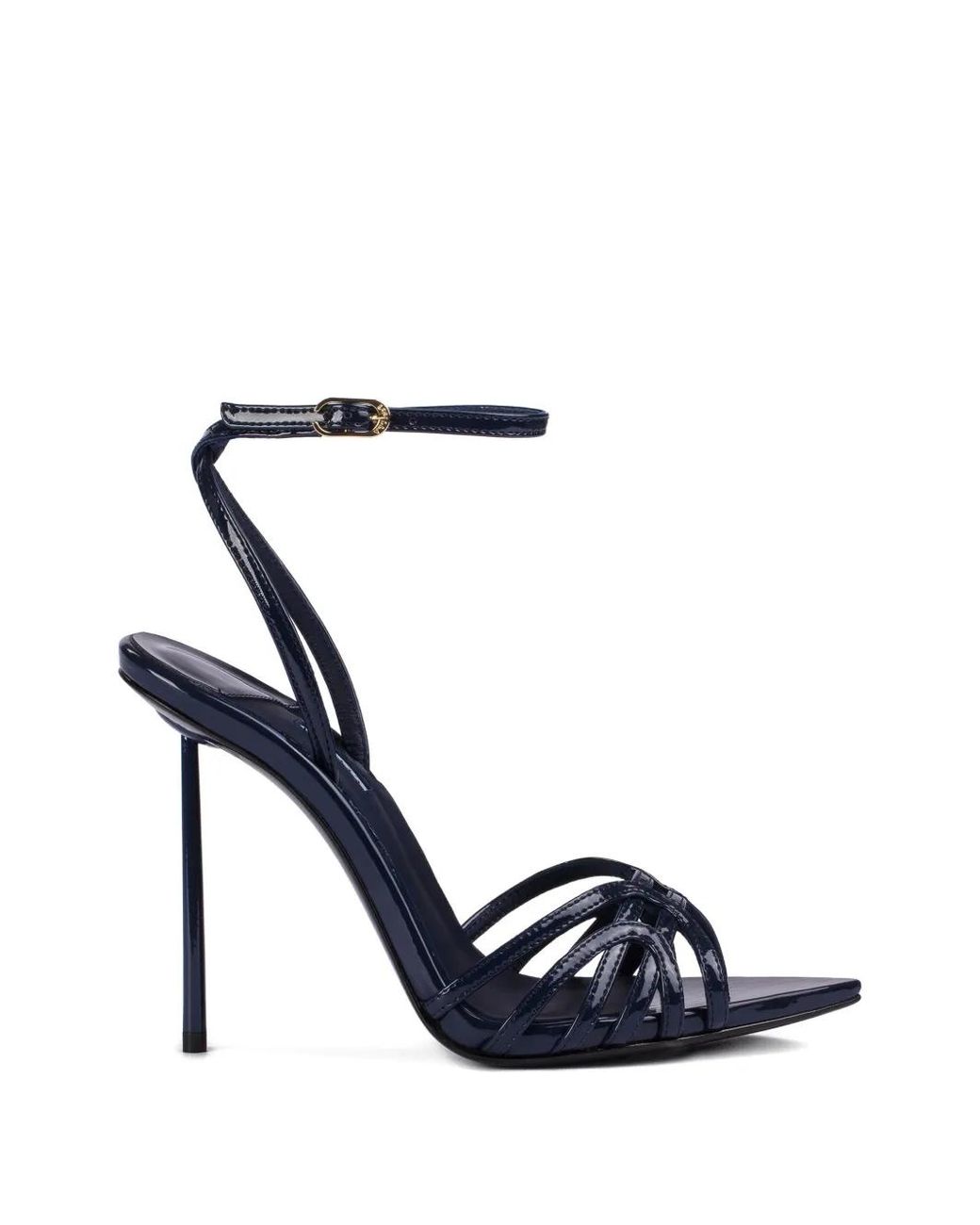Le Silla Blue Bella Heeled Sandals