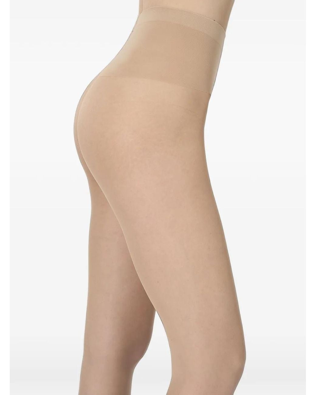 Wolford White 10 Denier Leg Support Tights