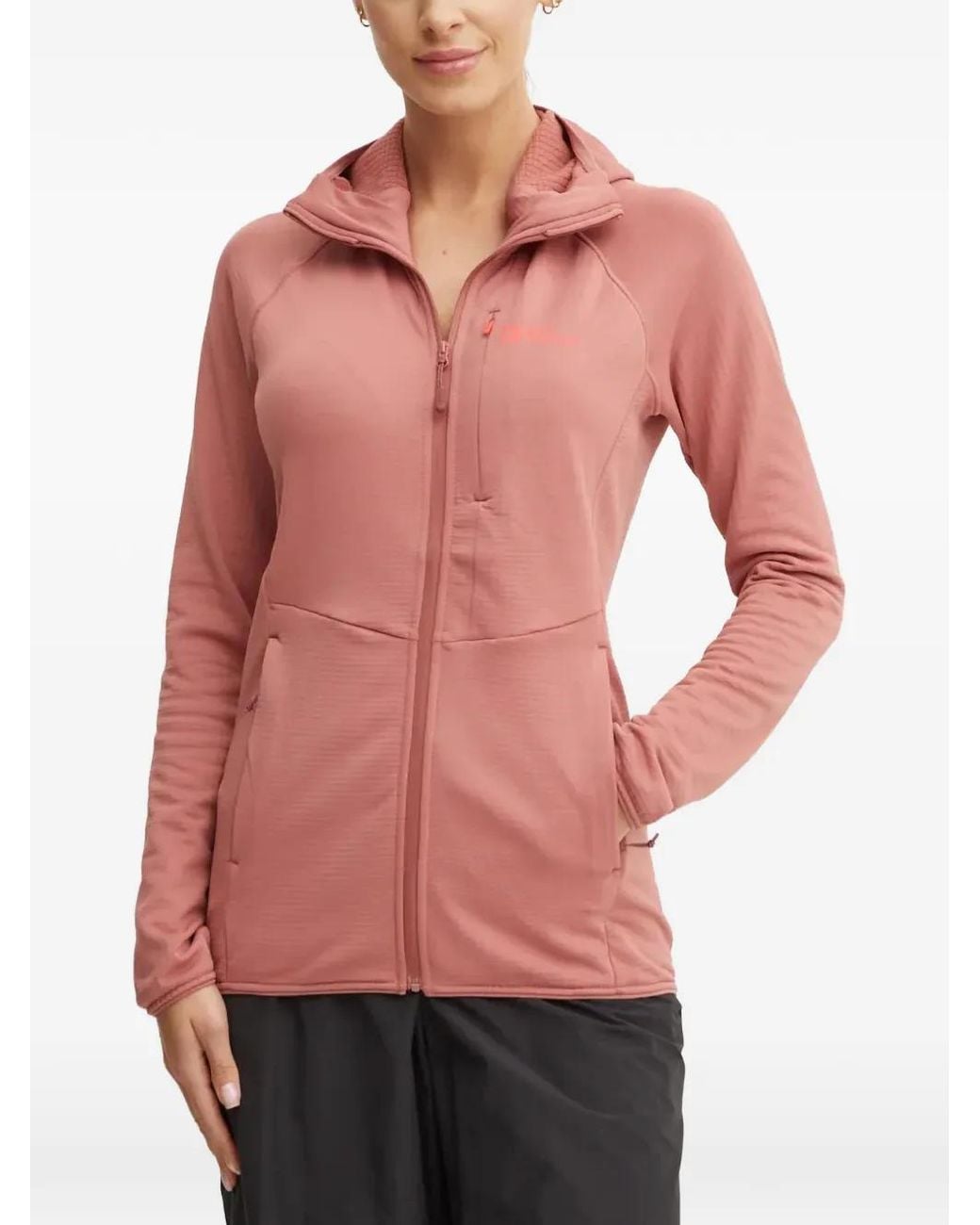 Jack Wolfskin Pink Kolbenberg Hiking Hoodie