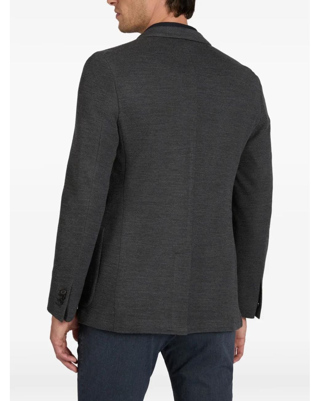 Blazer Hopsack Slowear de hombre de color Black