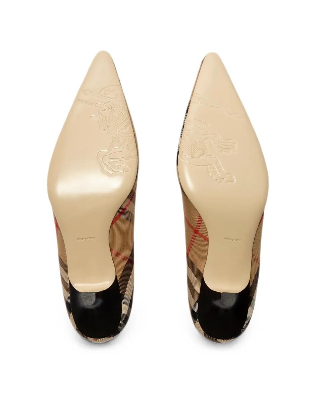 Burberry Multicolor Check Pumps