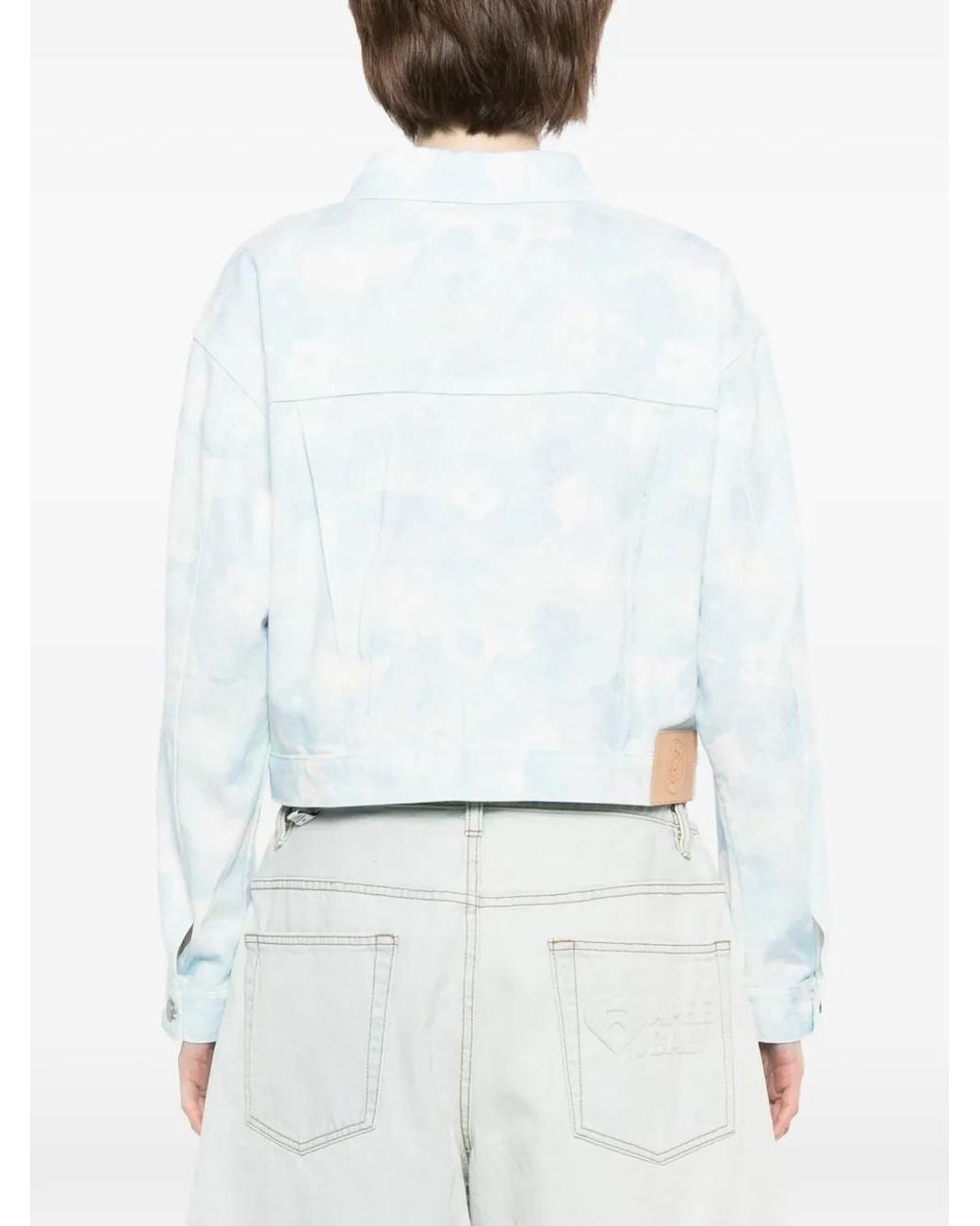 SPORT b. by agnès b. White Floral Jacket