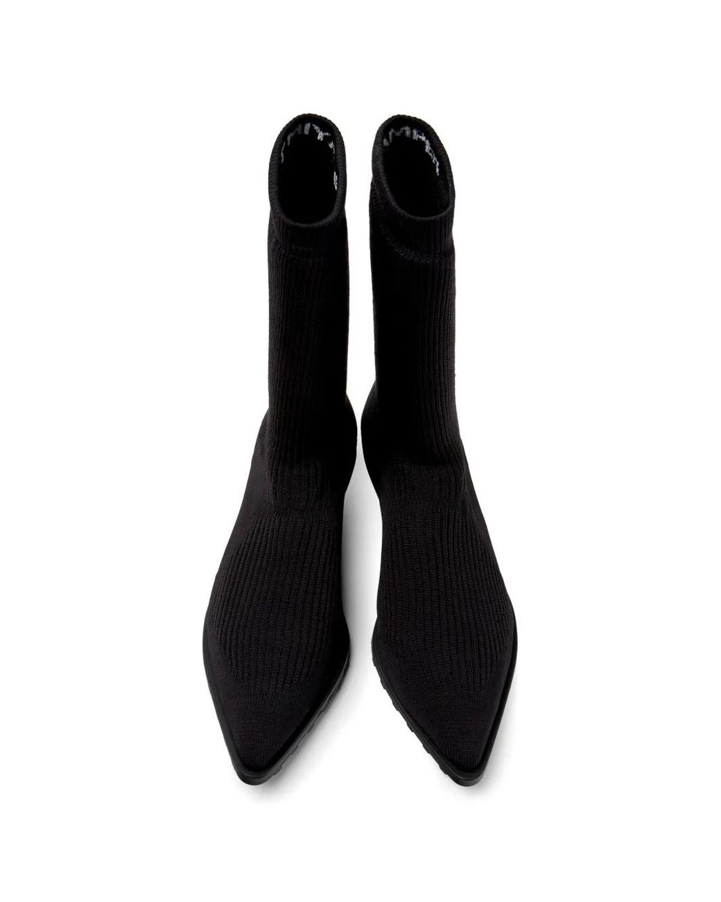 Camper Black Anna Pointed-Toe Ankle Boots