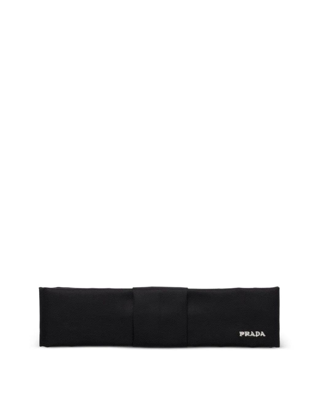 Prada White Re-Nylon Haarspange