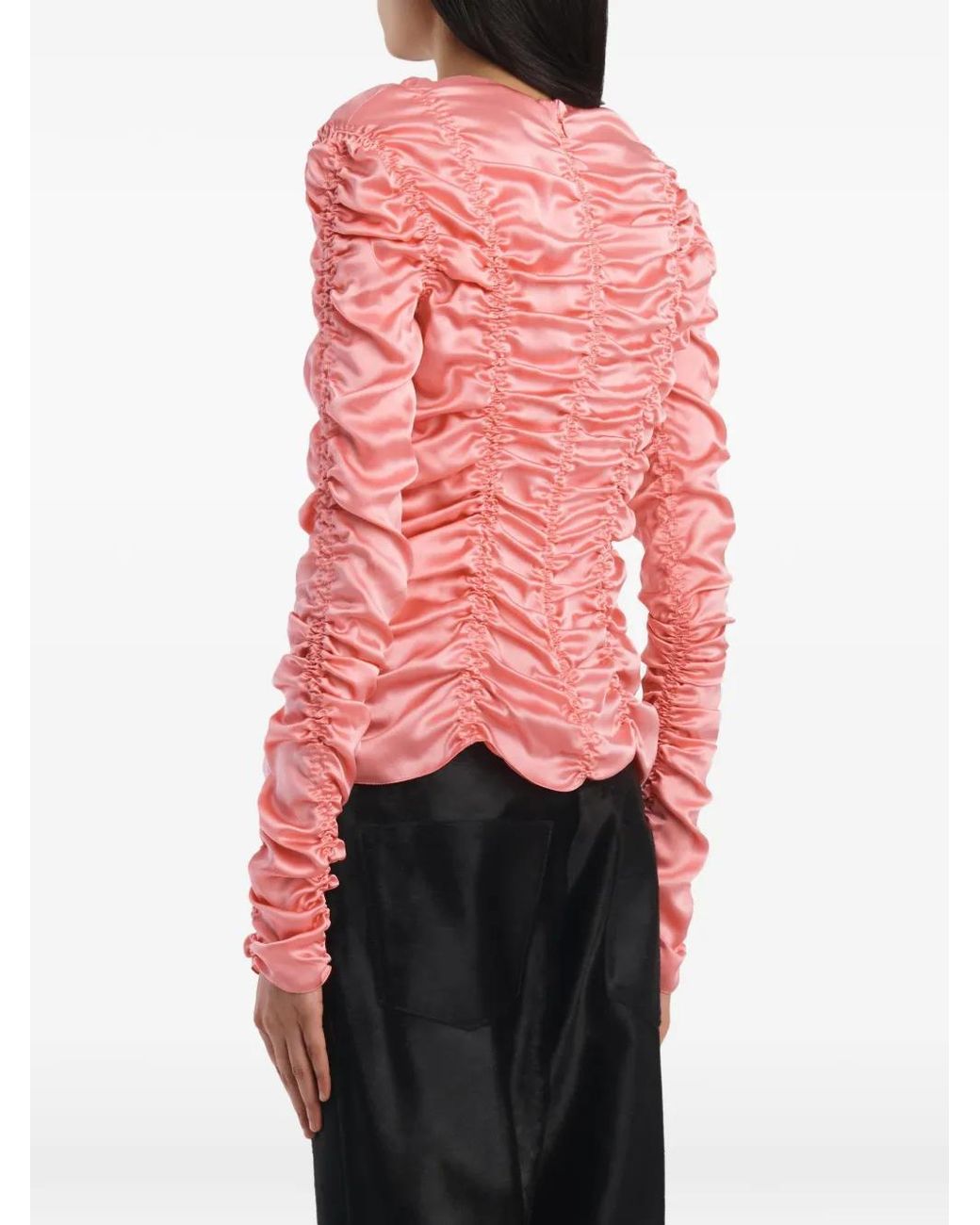 Khaite Rory Top in het Pink