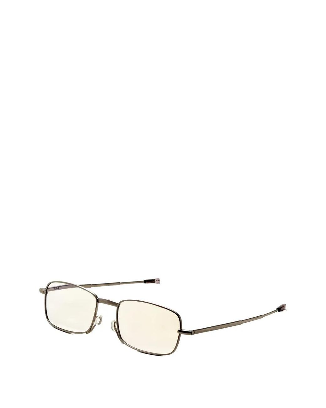 Tumi White Rectangle-Frame Sunglasses for men