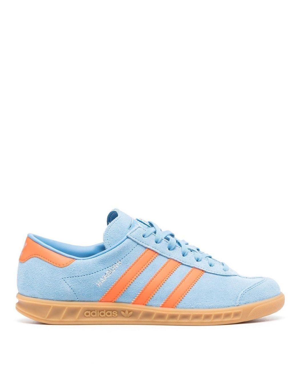 adidas Hamburg Lace-up Sneakers in Blue | Lyst