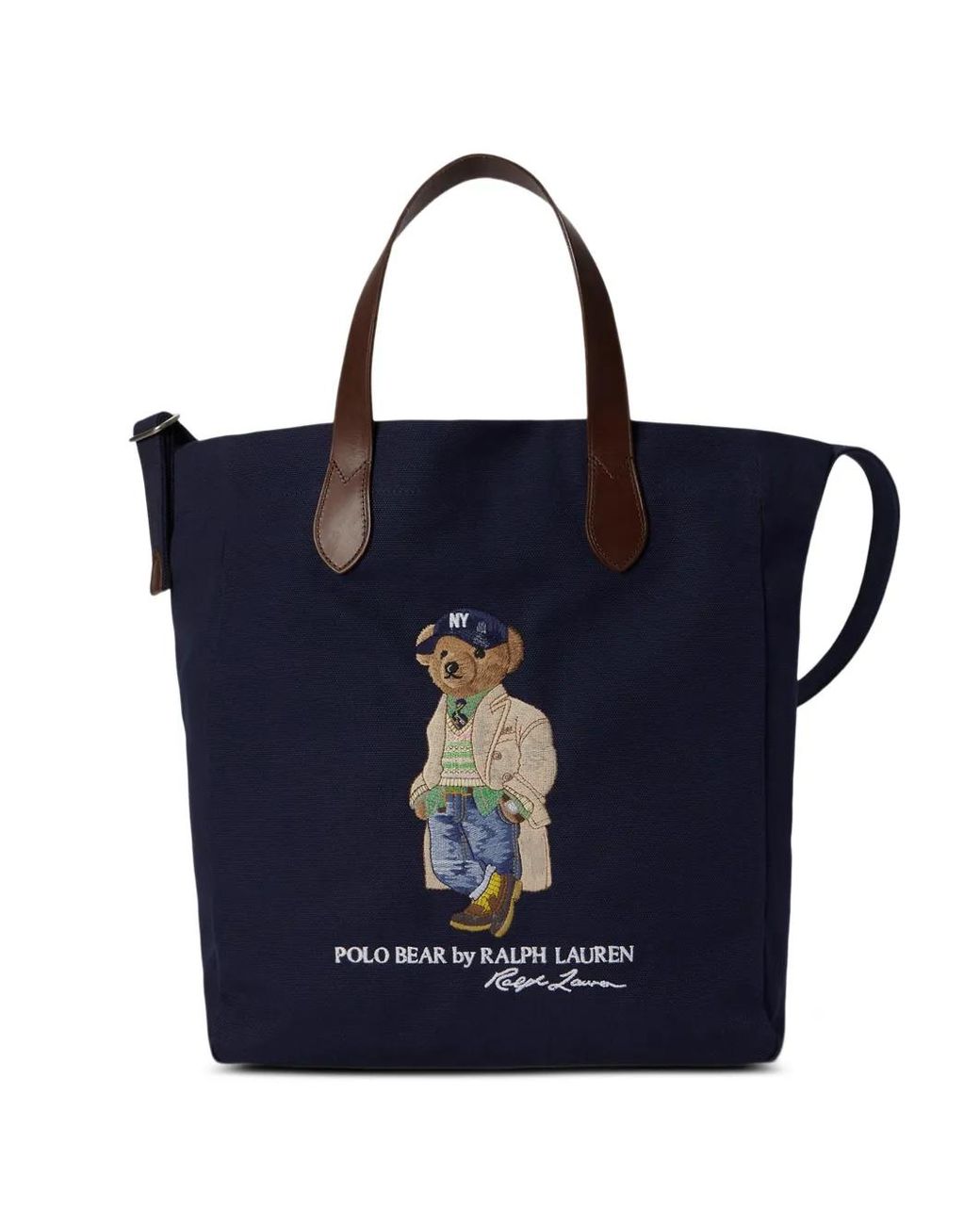 Polo Ralph Lauren Blue Polo Bear Tote Bag for men