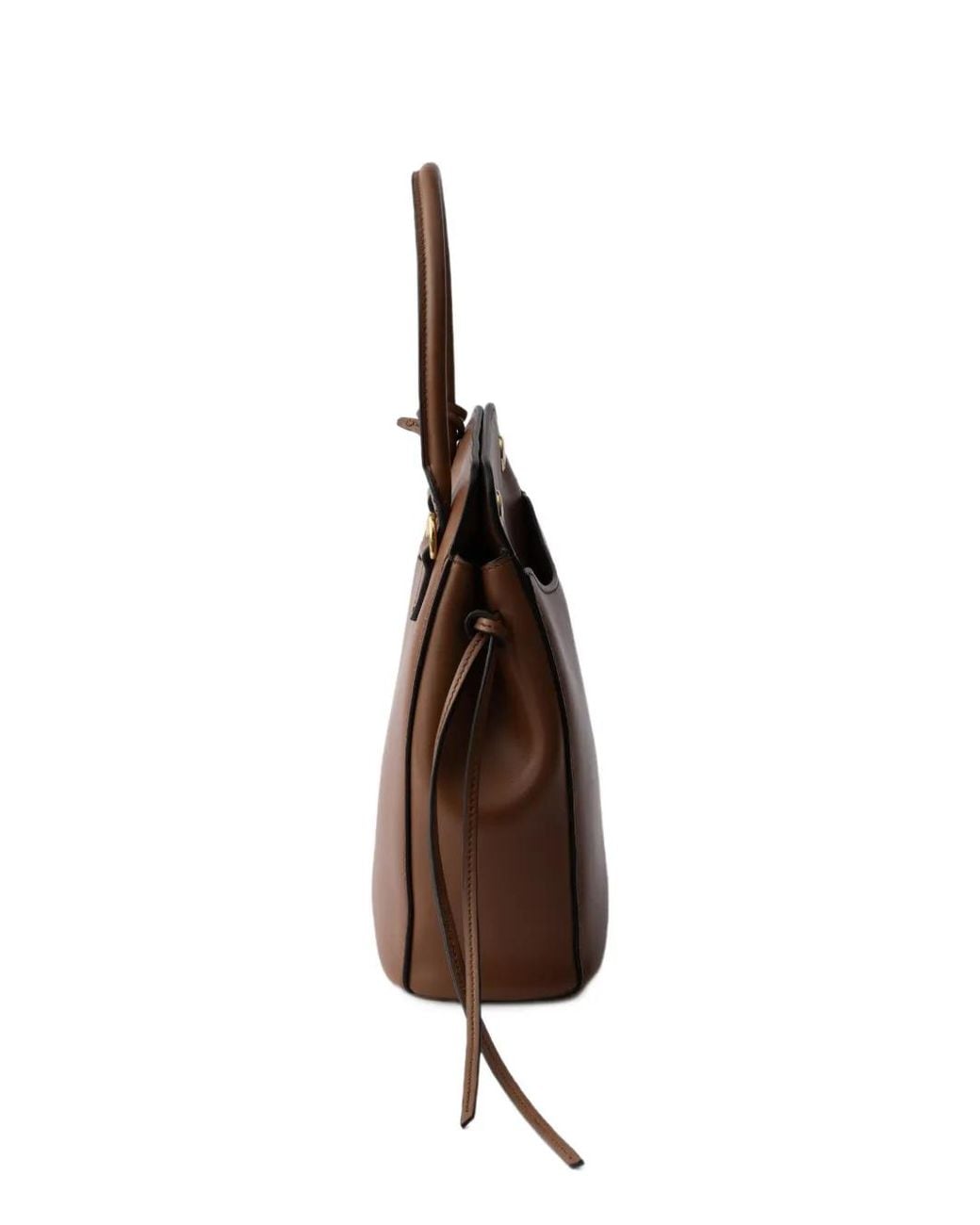 Prada Brown Mini Carry Handtasche