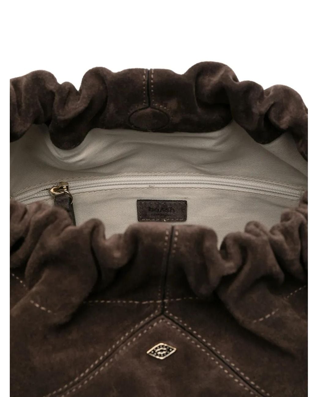 Ba&sh Brown June Tote Bag