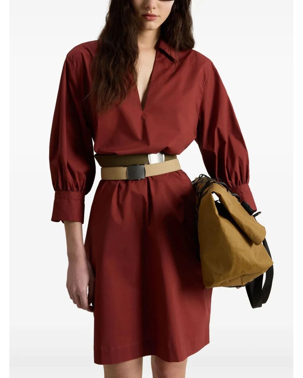 Woolrich Red Cotton Dress