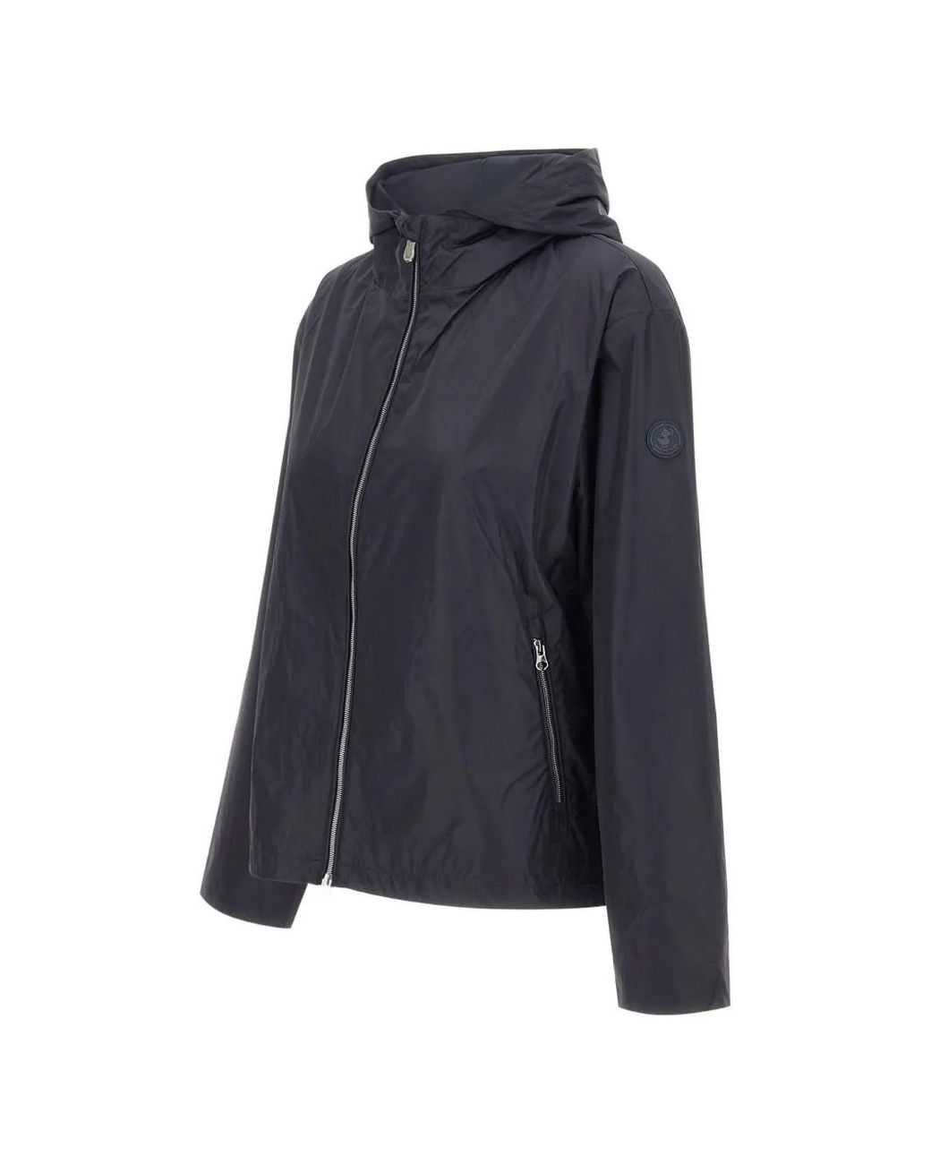 Save The Duck Blue Hooded Zip Jacket