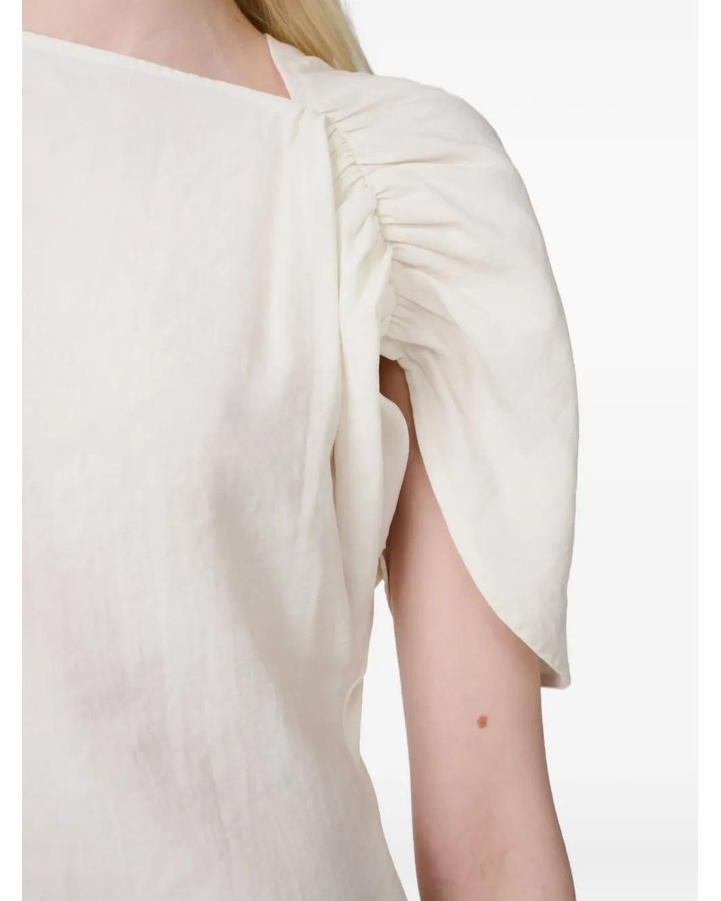 Studio Nicholson White Robe Longue Palaestra
