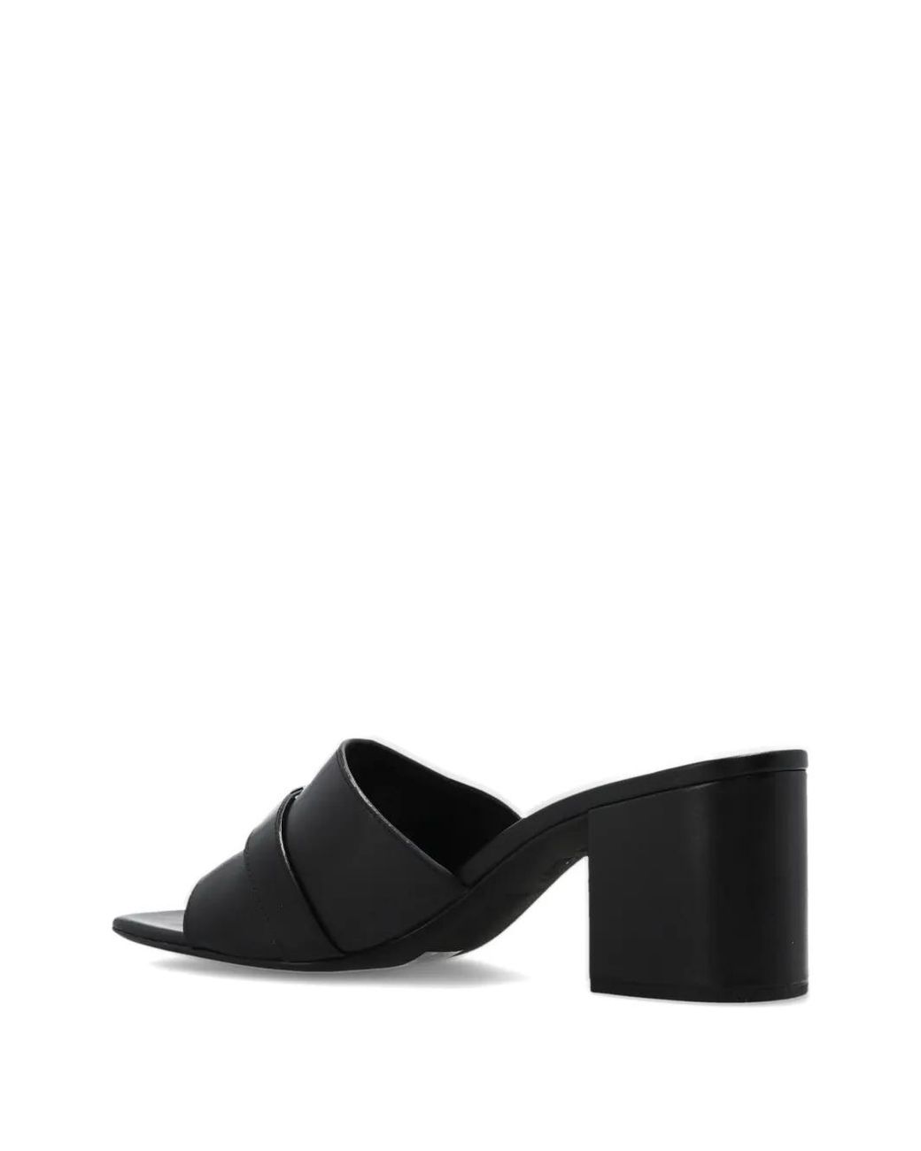 Tory Burch Black Leelee Leather Mules
