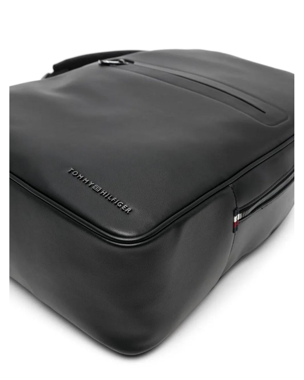 Tommy Hilfiger Black Small Modern Dome Backpack for men