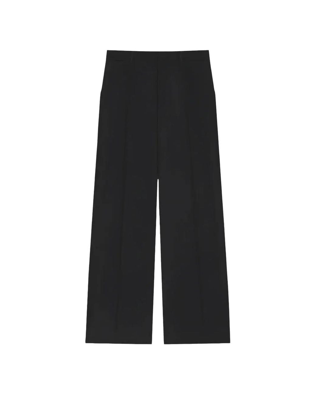 Givenchy Black Wide-Leg Tailored Trousers