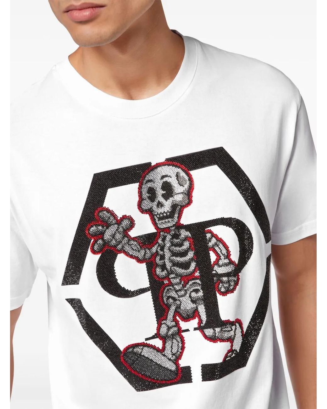 Philipp Plein White T-shirt for men