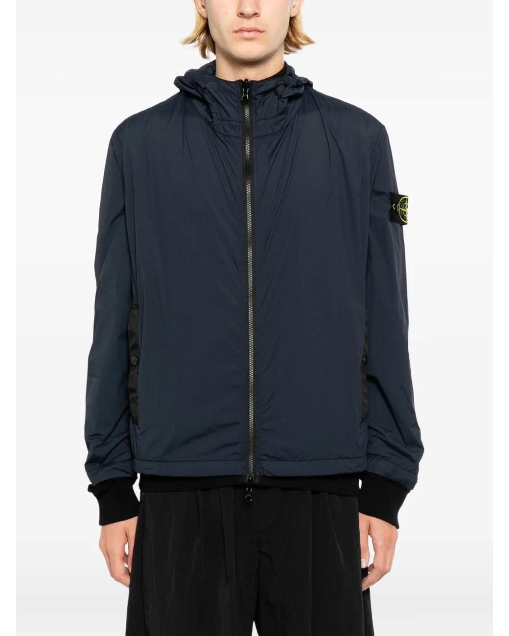 Stone Island Black 5100047 Light Raw Hand Organic Cotton Sweatshirt for men