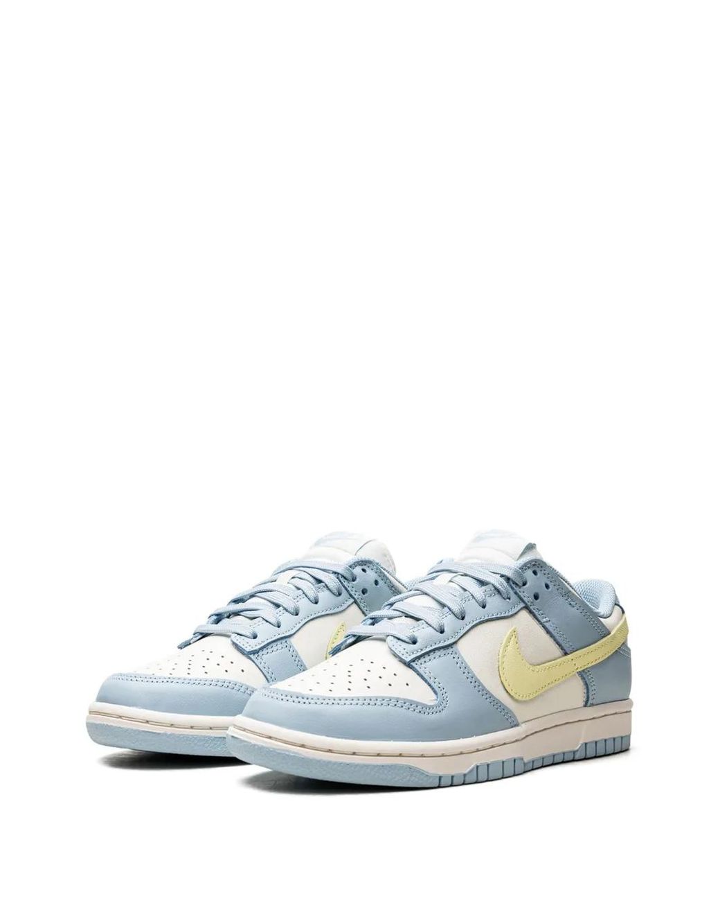 Nike Blue Dunk Low "Ocean Bliss Citron Tint" Sneakers