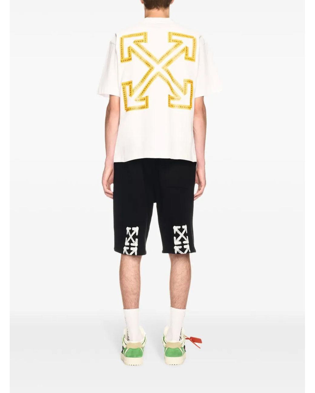 Off-White c/o Virgil Abloh White Tape Arrow" Logo T-Shirt for men