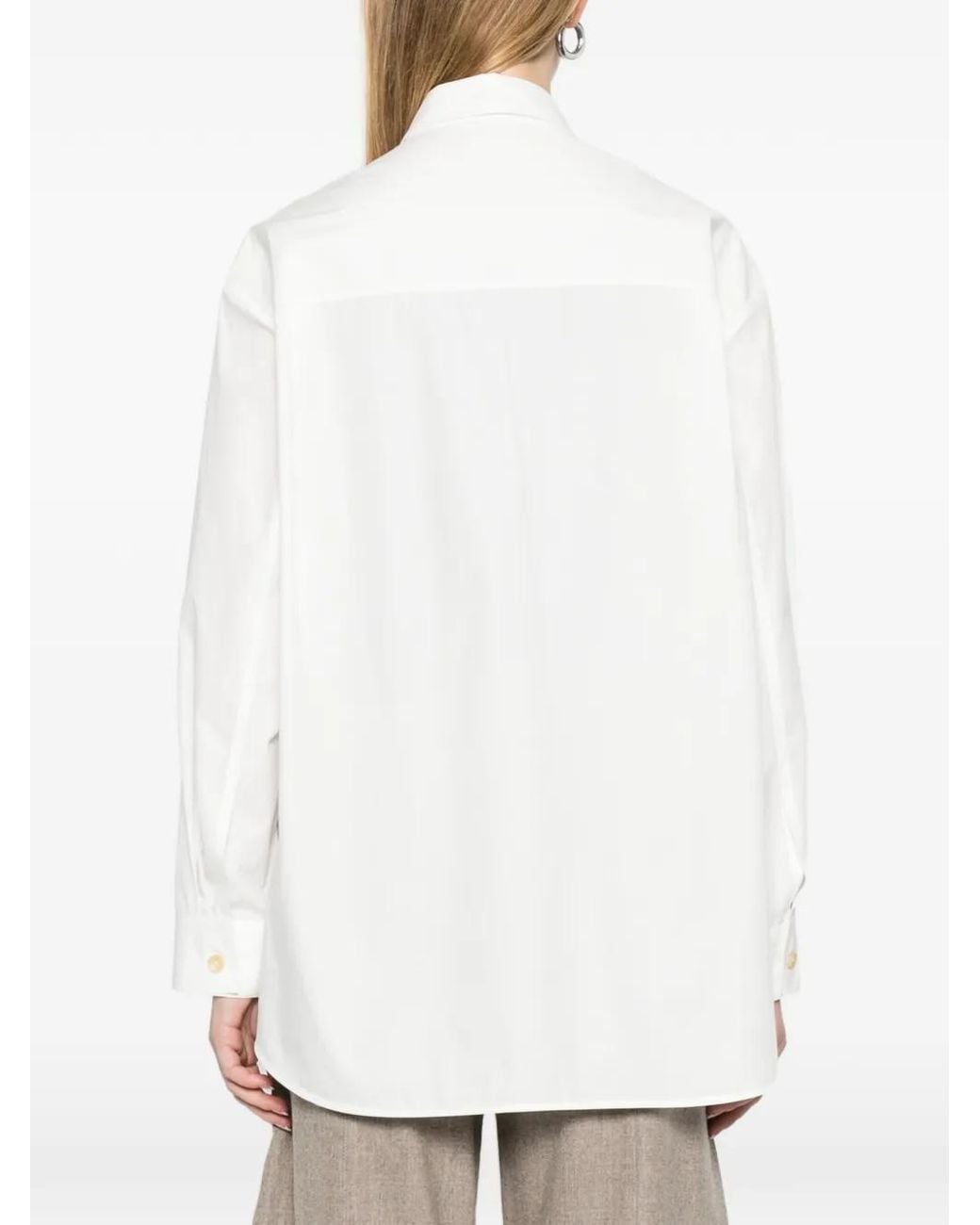 Khaite White Goya Top