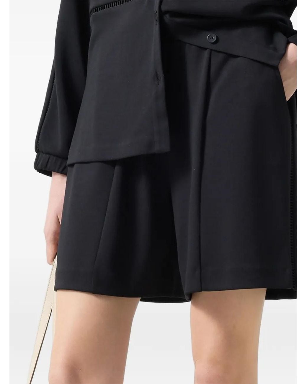 Bogner Black Romi Jersey Shorts